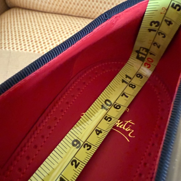 Christian Louboutin Marquees Flat Black Patent Leather Dress Loafer Shoe sz 44.5 - Picture 14 of 15